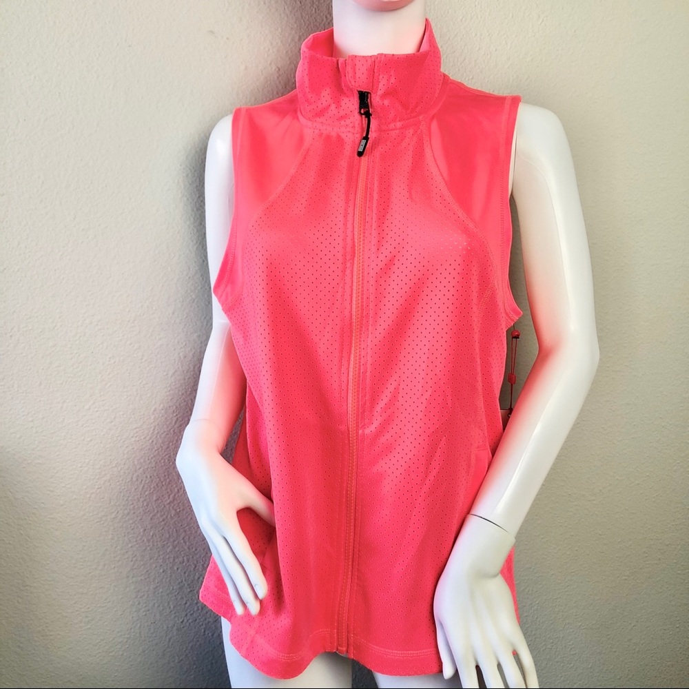 Tommy Hilfiger Sport Large Vest Vibrant Pink